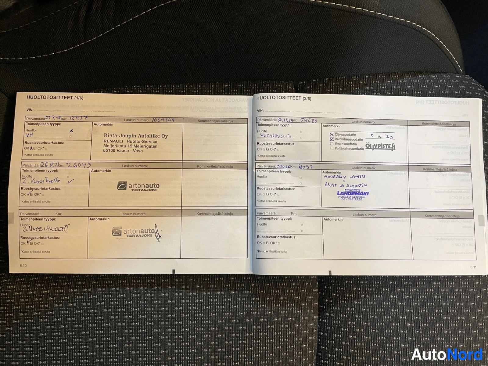 Punainen Renault Kadjar 2019, asiakirja, kuva 25