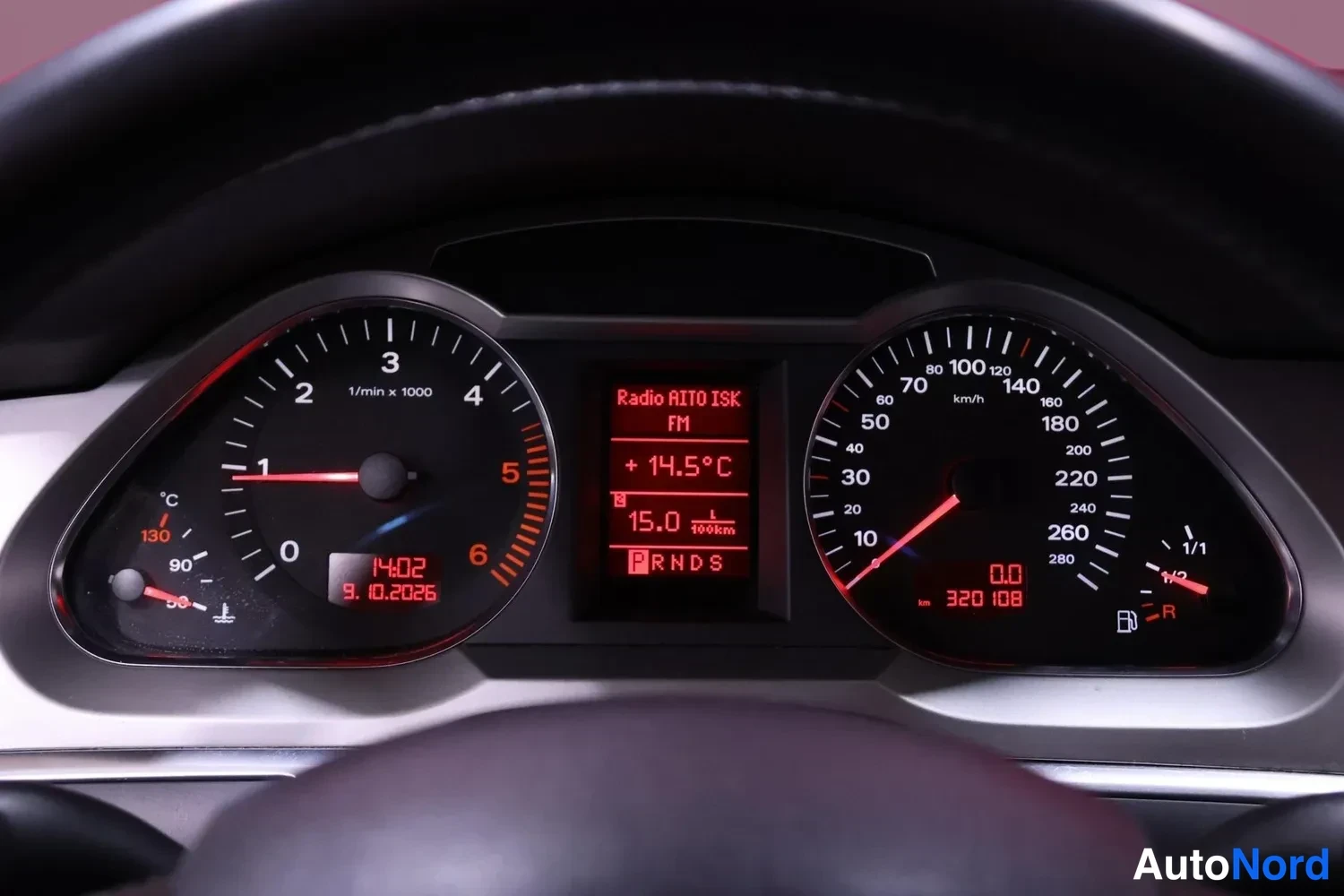 Harmaa Audi A6 allroad quattro 2006, yksityiskohta, kuva 14