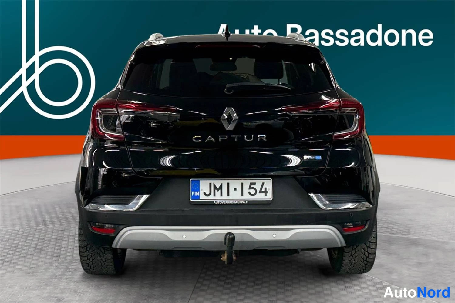Musta Renault Captur E-TECH Plug-in hybrid 2021, takaa, kuva 8