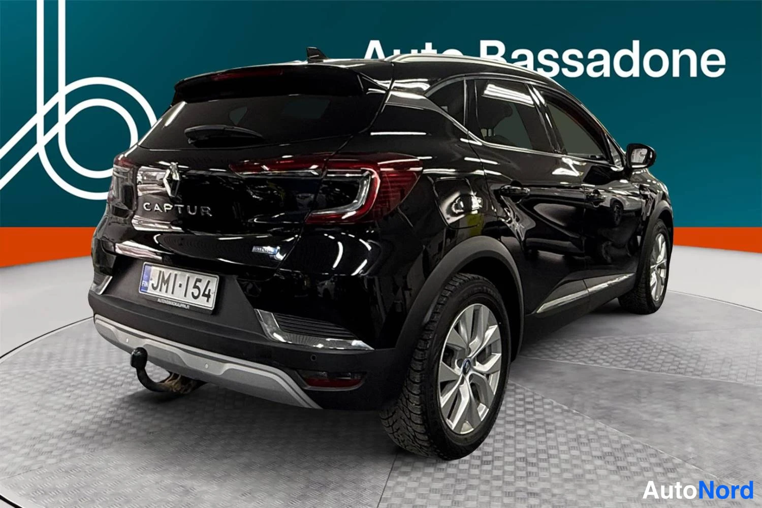 Musta Renault Captur E-TECH Plug-in hybrid 2021, takaviisto, kuva 7