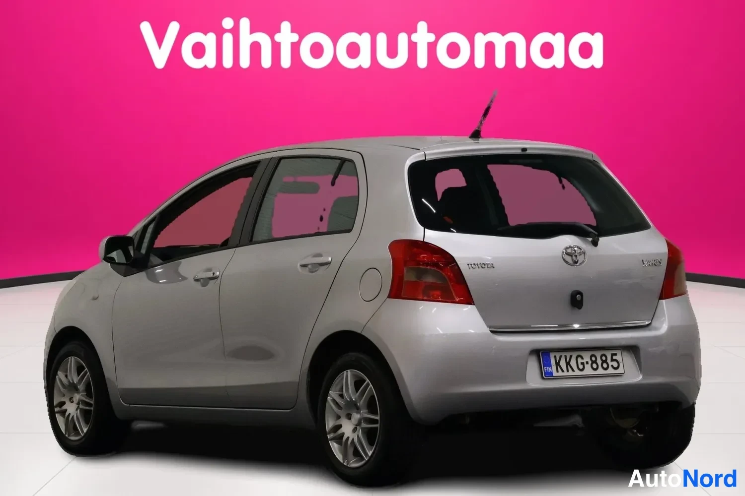 Hopea Toyota Yaris 2007, takaviisto, kuva 6