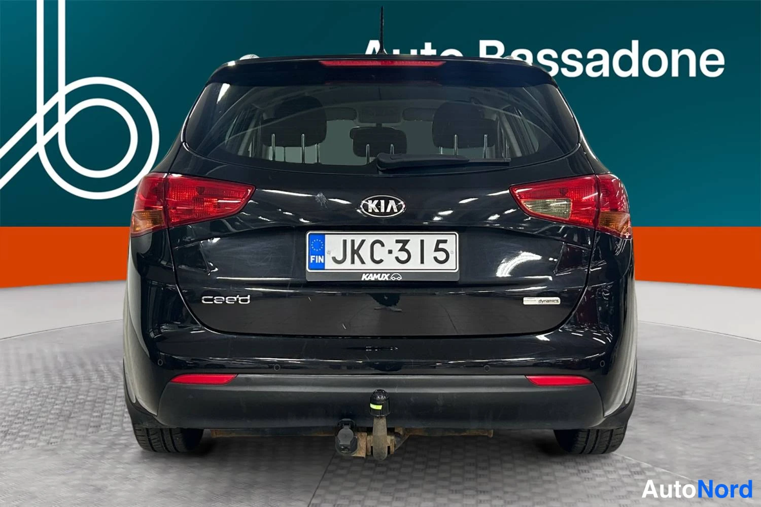 Musta Kia Cee´d 2017, takaa, kuva 8