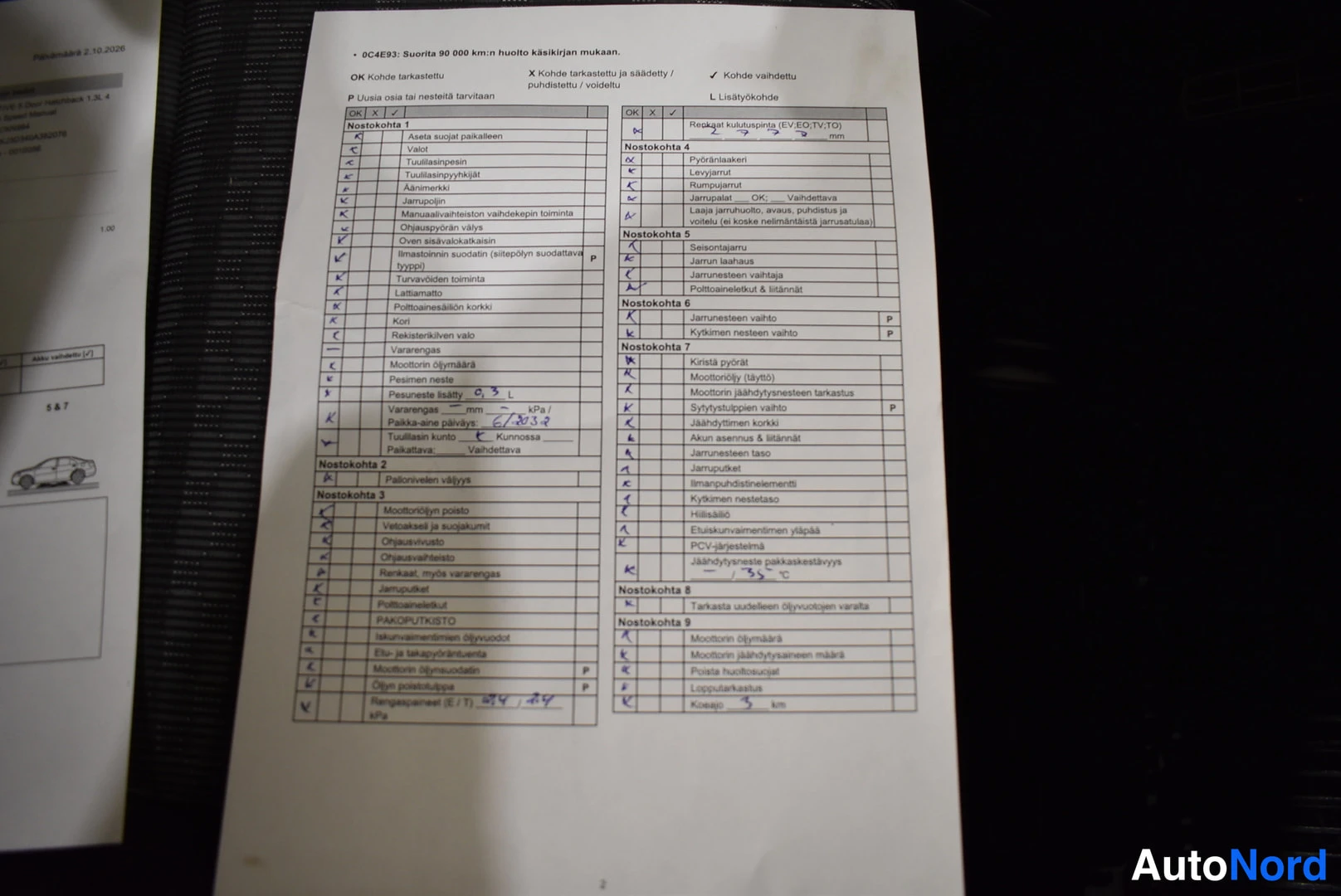 Ruskea Toyota Yaris 2017, asiakirja, kuva 28