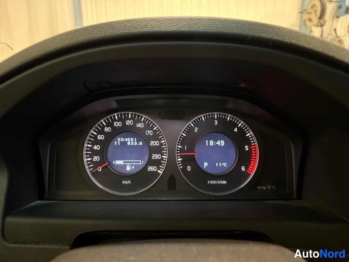 Harmaa Volvo S80 2008, yksityiskohta, kuva 12
