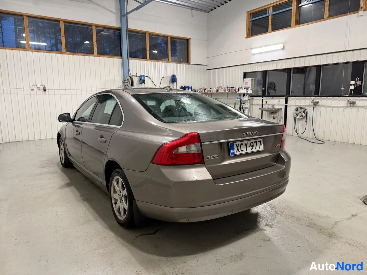 Harmaa Volvo S80 2008, takaviisto, kuva 5
