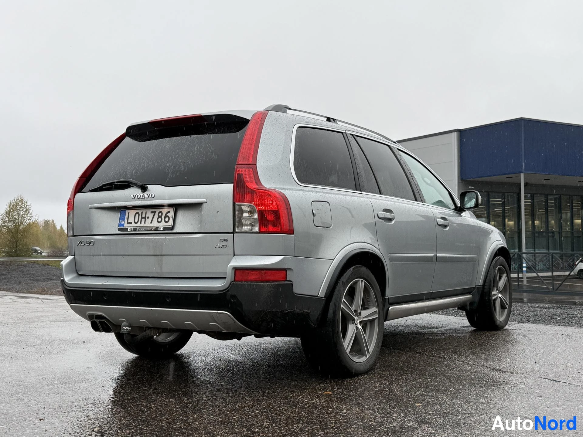 Hopea Volvo XC90 2008, takaviisto, kuva 3
