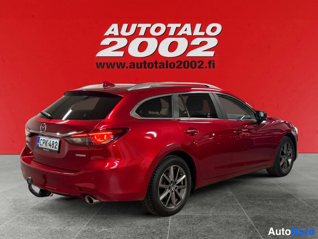 Punainen Mazda 6 2021, takaviisto, kuva 6
