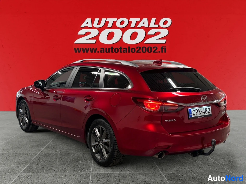 Punainen Mazda 6 2021, takaviisto, kuva 7