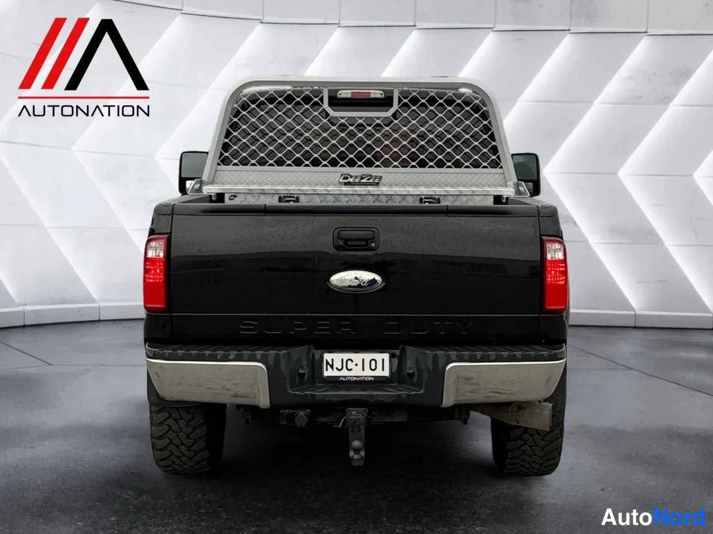 Black Ford F-250 2012, rear, photo 8