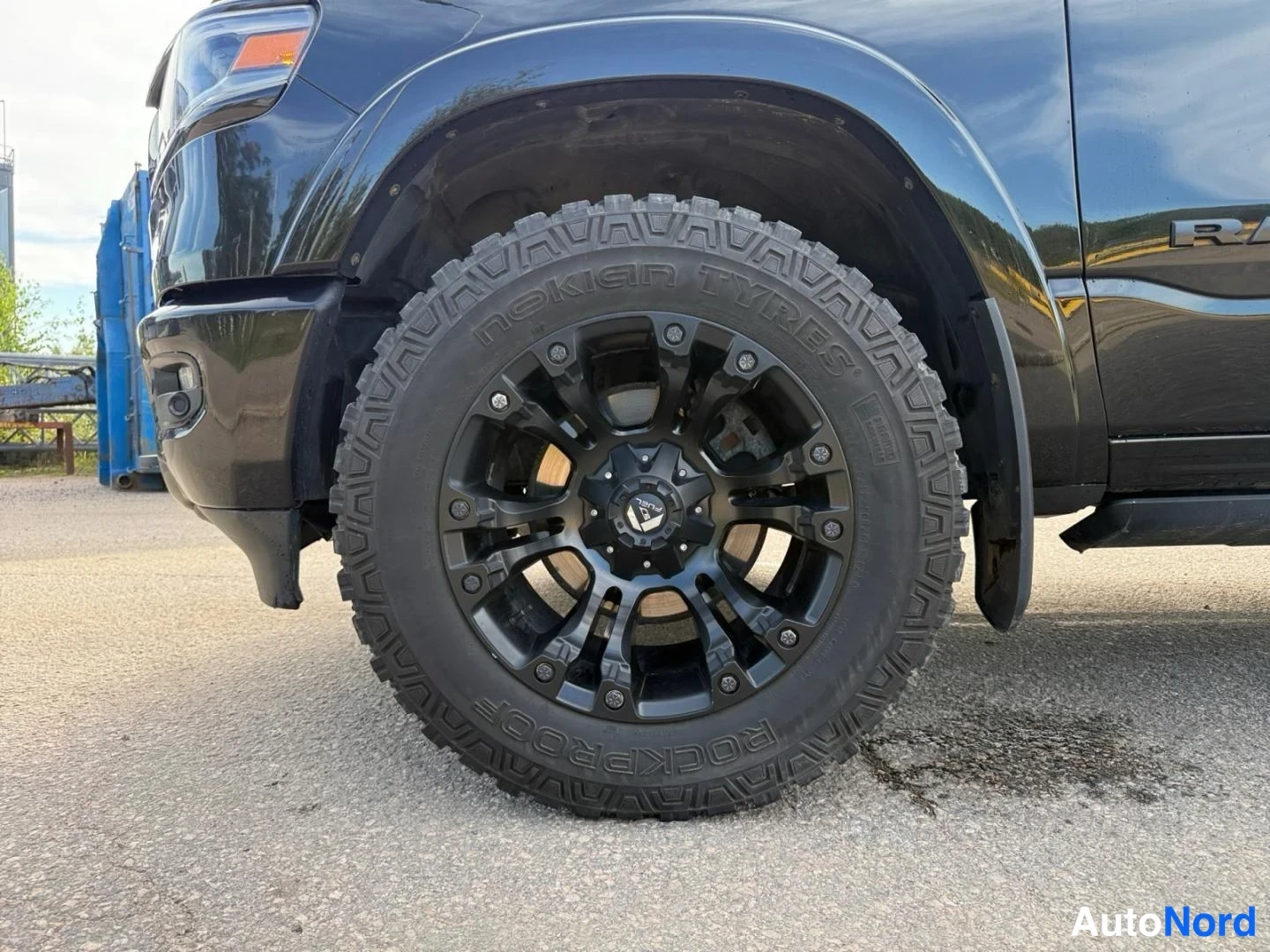 Musta Dodge Ram 2021, yksityiskohta, kuva 13