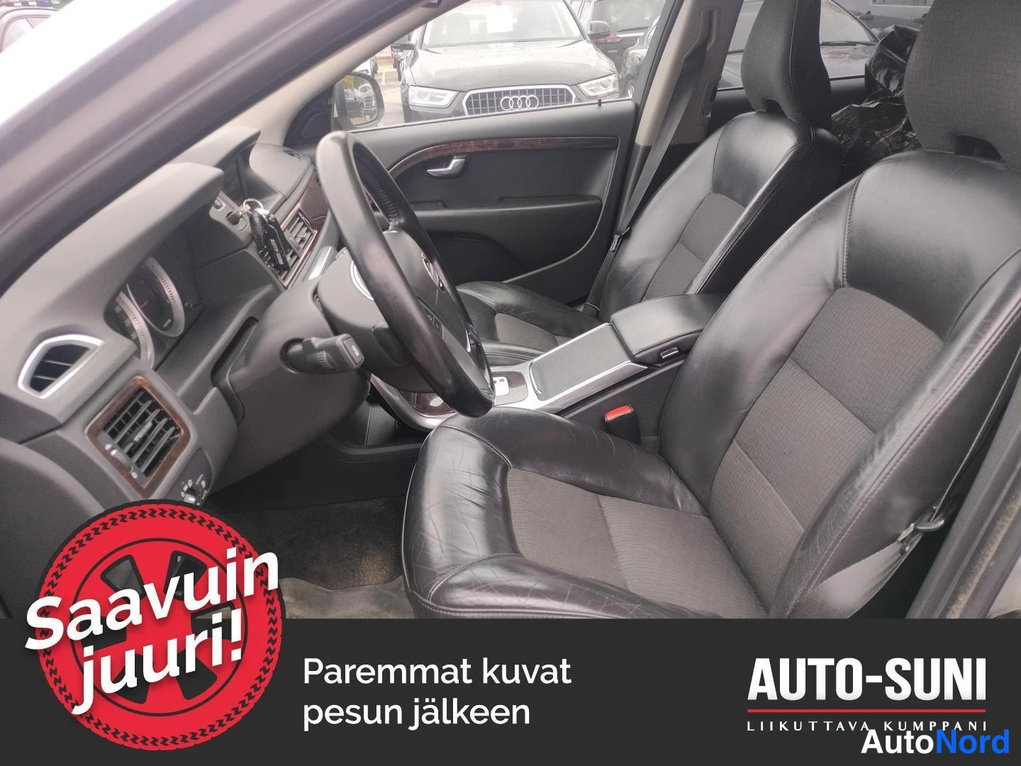 Hopea Volvo V70 2011, etuistuimet, kuva 6