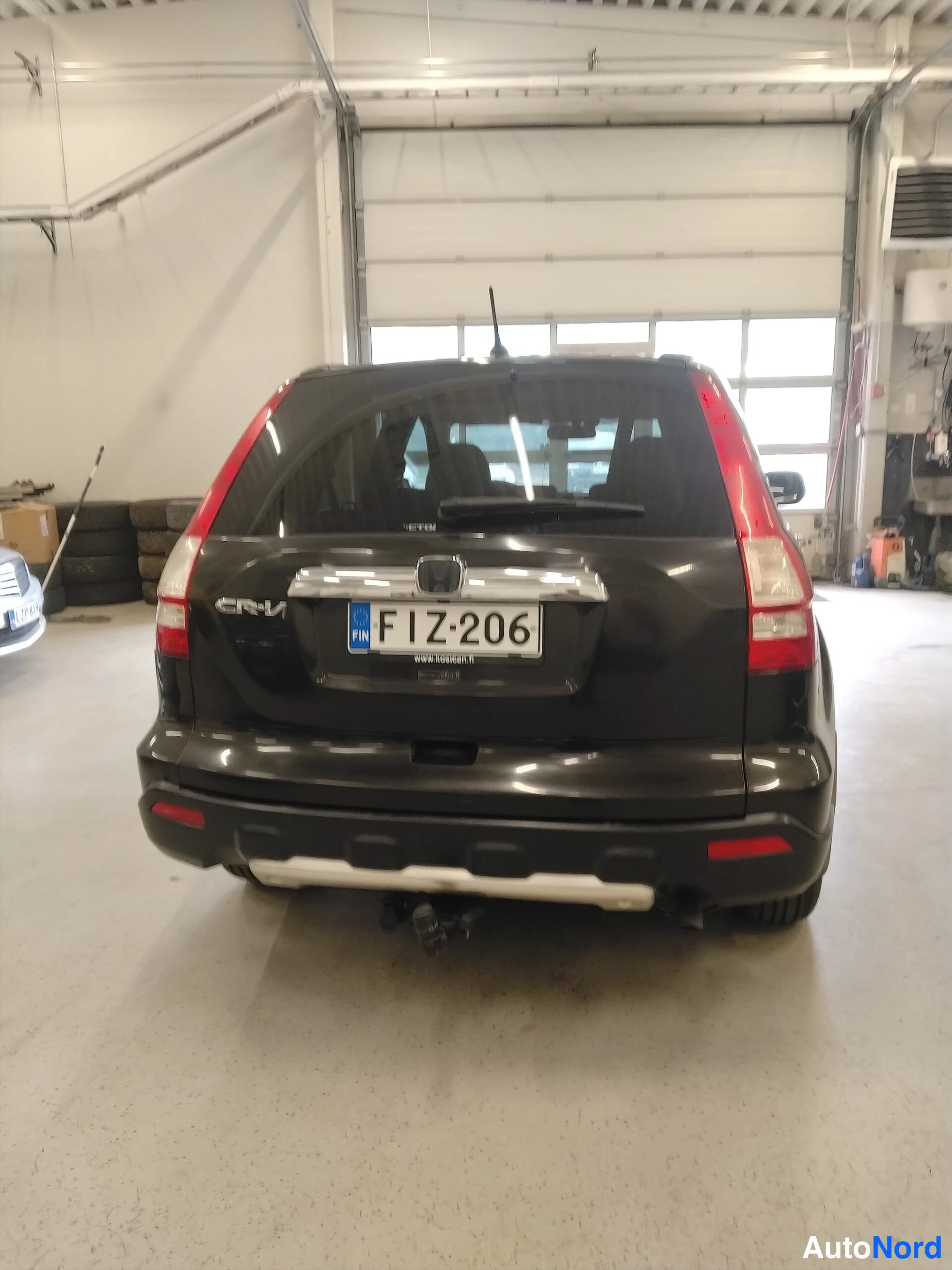 Ruskea Honda CR-V 2008, takaa, kuva 11