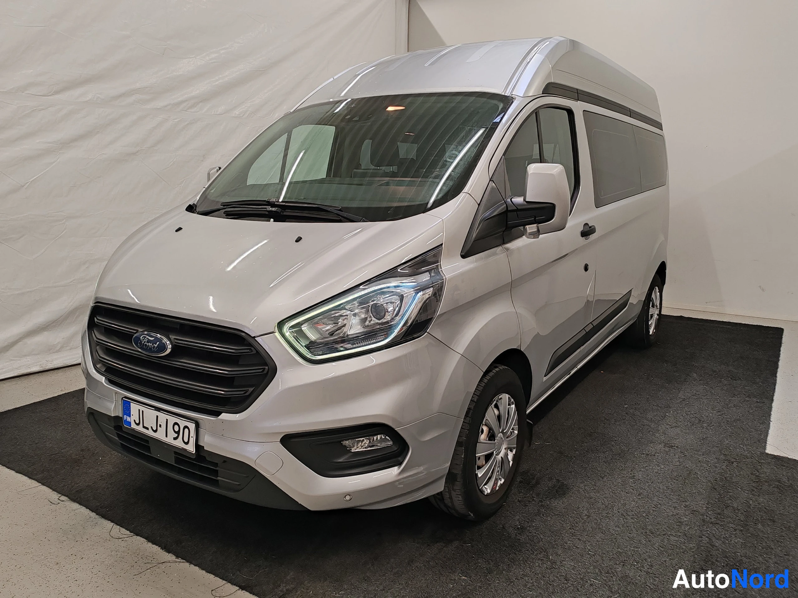Hopea Ford Transit Custom 2019, etuviisto, keula vasemmalle, kuva 5