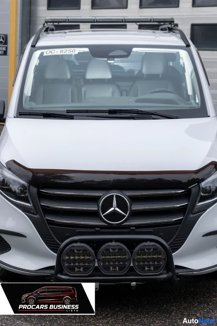 Valkoinen Mercedes-Benz Vito 119 CDI 2025, edestä, kuva 3