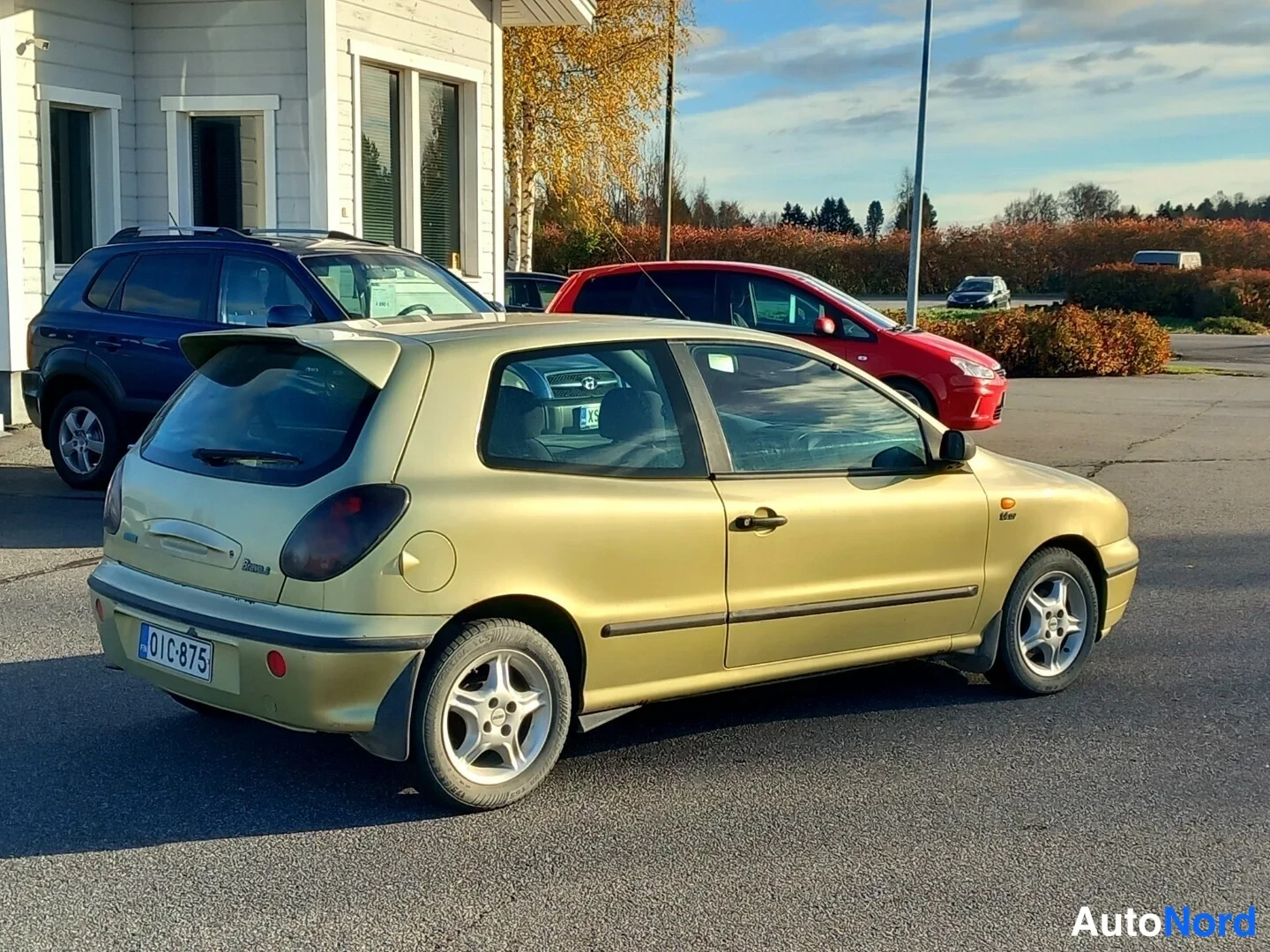 Vihreä Fiat Bravo 1998, takaviisto, kuva 9