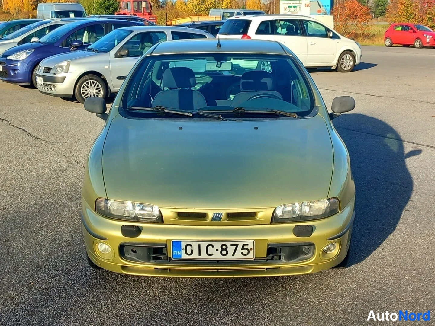 Vihreä Fiat Bravo 1998, edestä, kuva 7