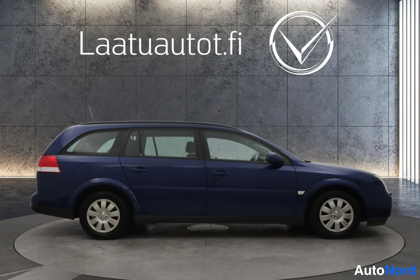 Sininen Opel Vectra 2003, takaviisto, kuva 6