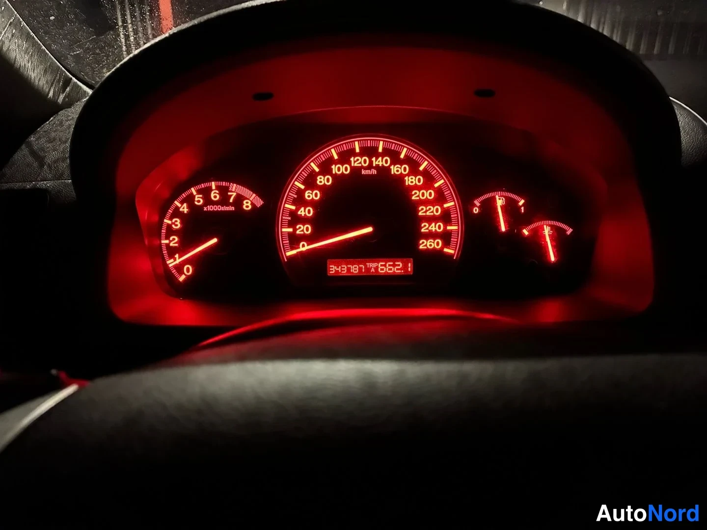 Blue Honda Accord Sedan 2004, detail, photo 12
