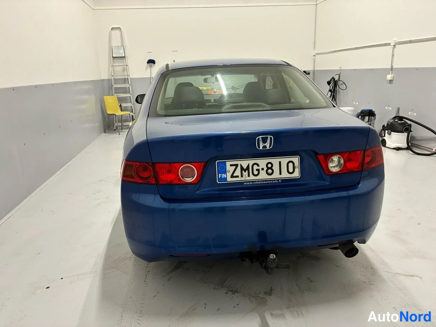 Blue Honda Accord Sedan 2004, rear, photo 8