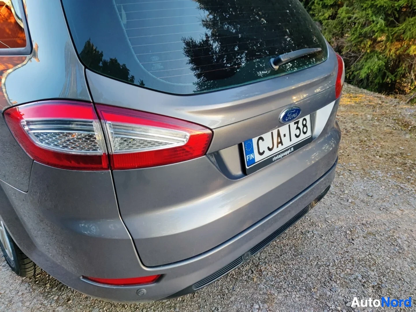 Harmaa Ford Mondeo 2012, takaa, kuva 6