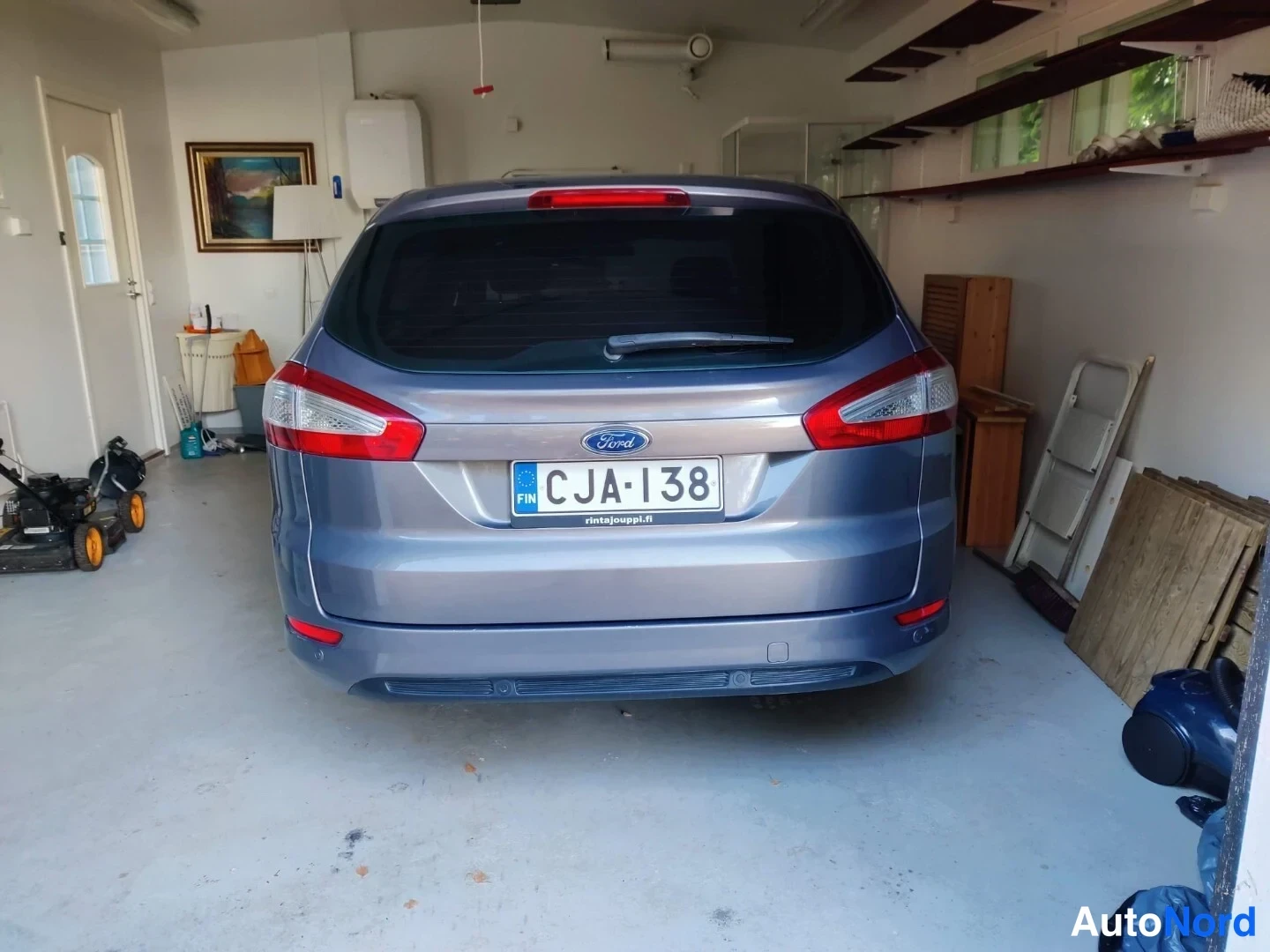 Harmaa Ford Mondeo 2012, takaa, kuva 7