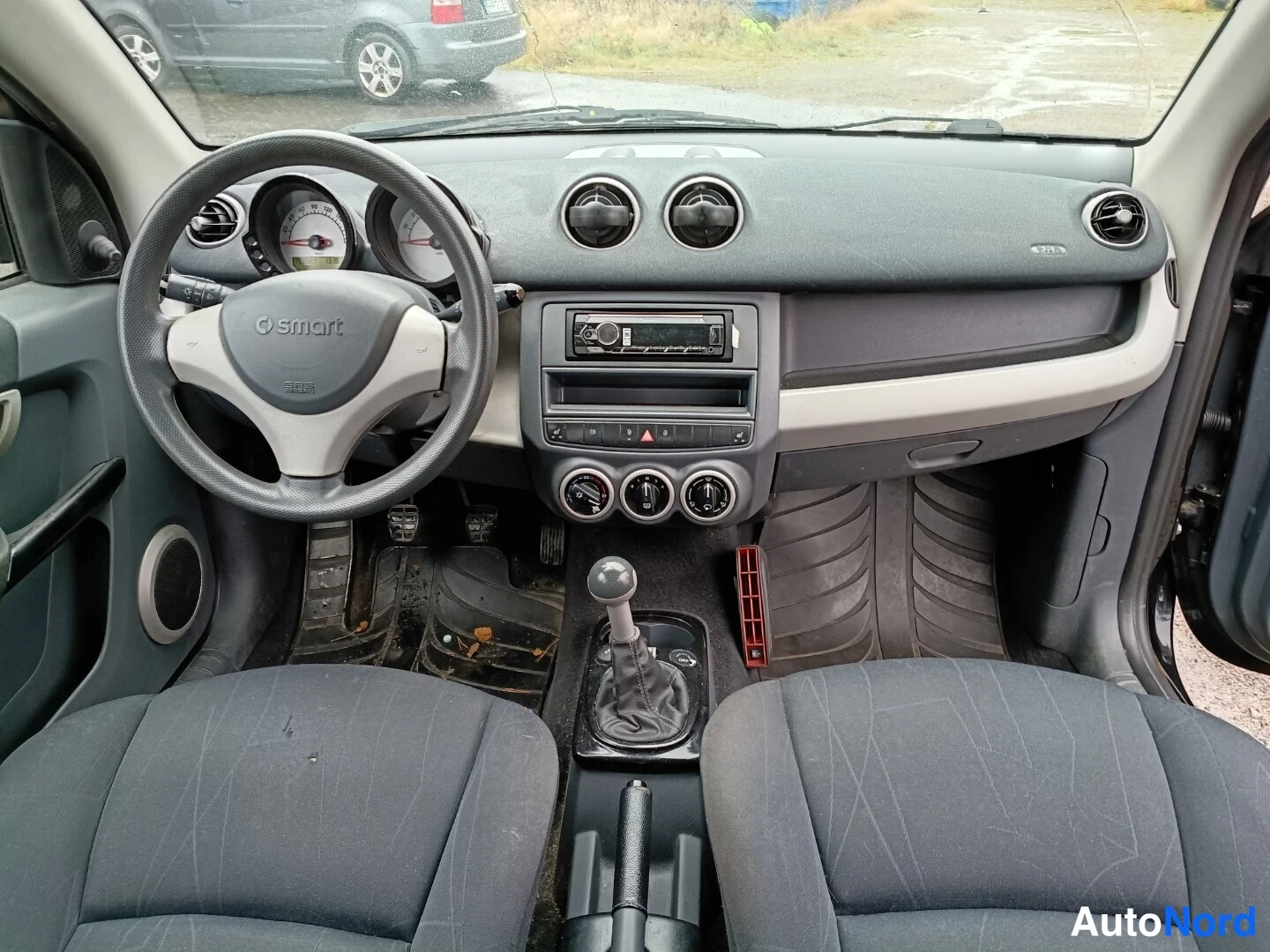 Black Smart Forfour 2006, cockpit, photo 7