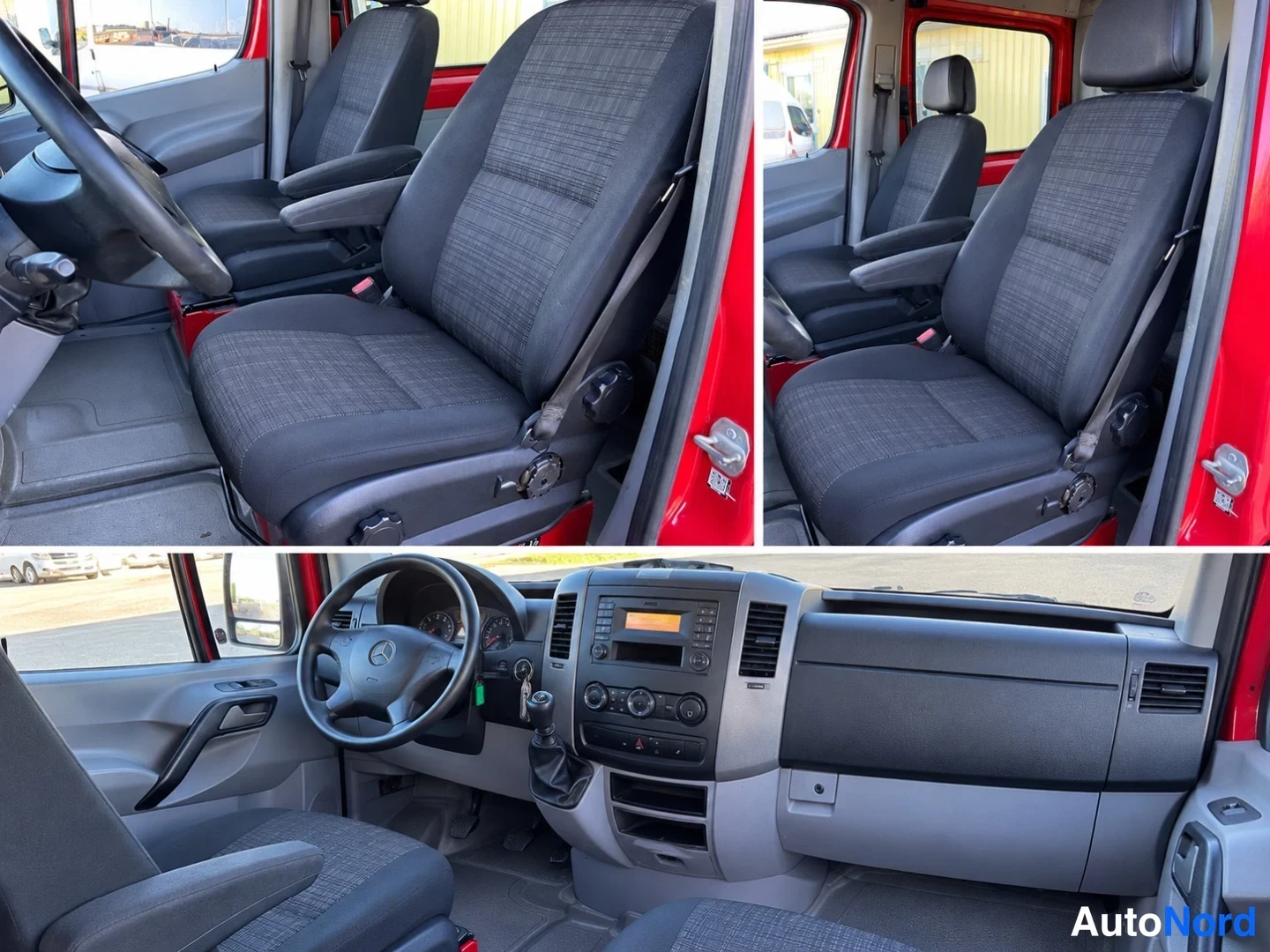 Red Mercedes-Benz Sprinter 319 CDI 2018, photo 40