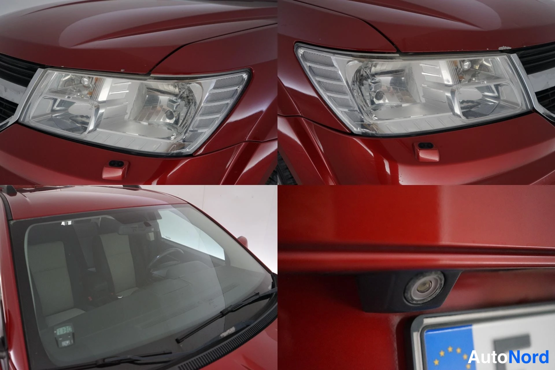 Punainen Dodge Journey 2009, yksityiskohta, kuva 23