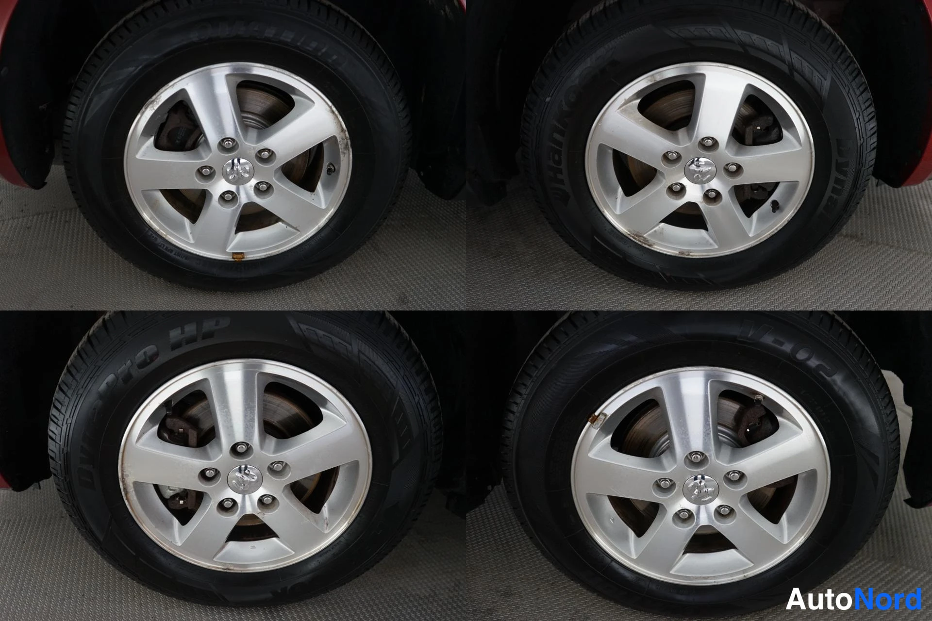 Punainen Dodge Journey 2009, yksityiskohta, kuva 24