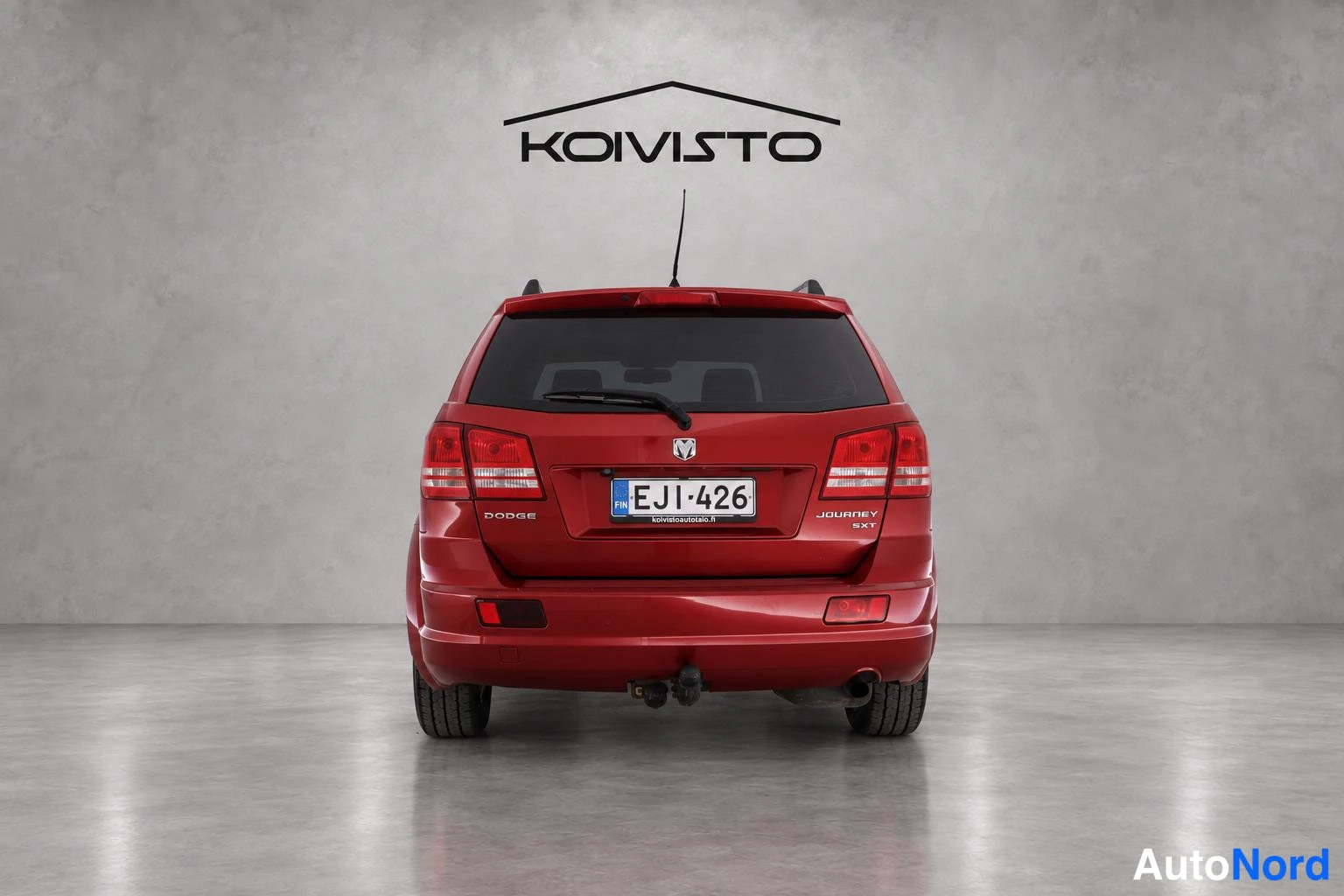 Punainen Dodge Journey 2009, takaa, kuva 8