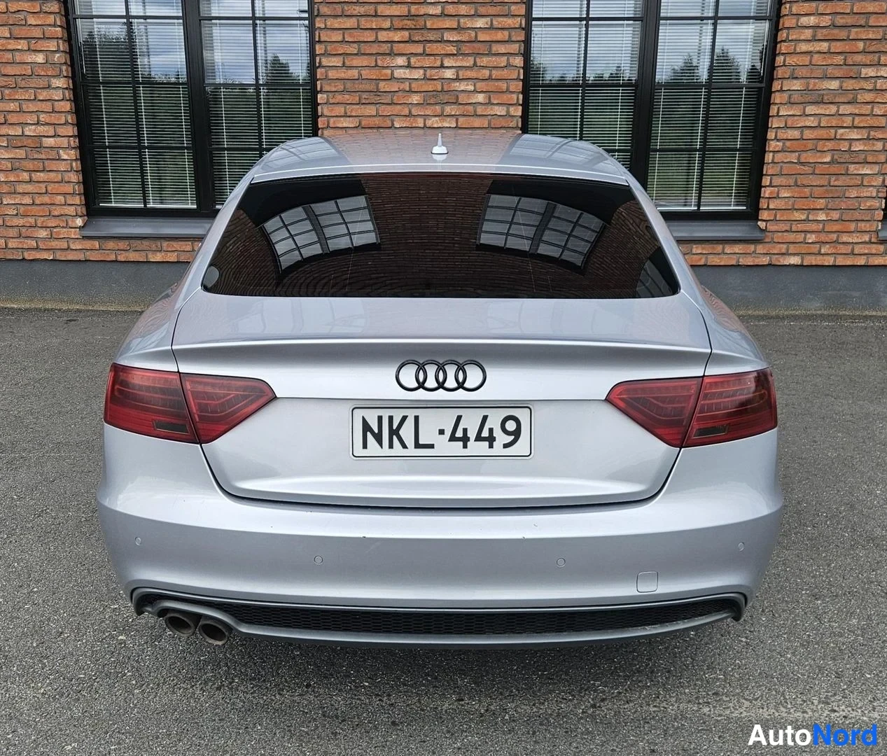 Silver Audi A5 2016, rear, photo 11