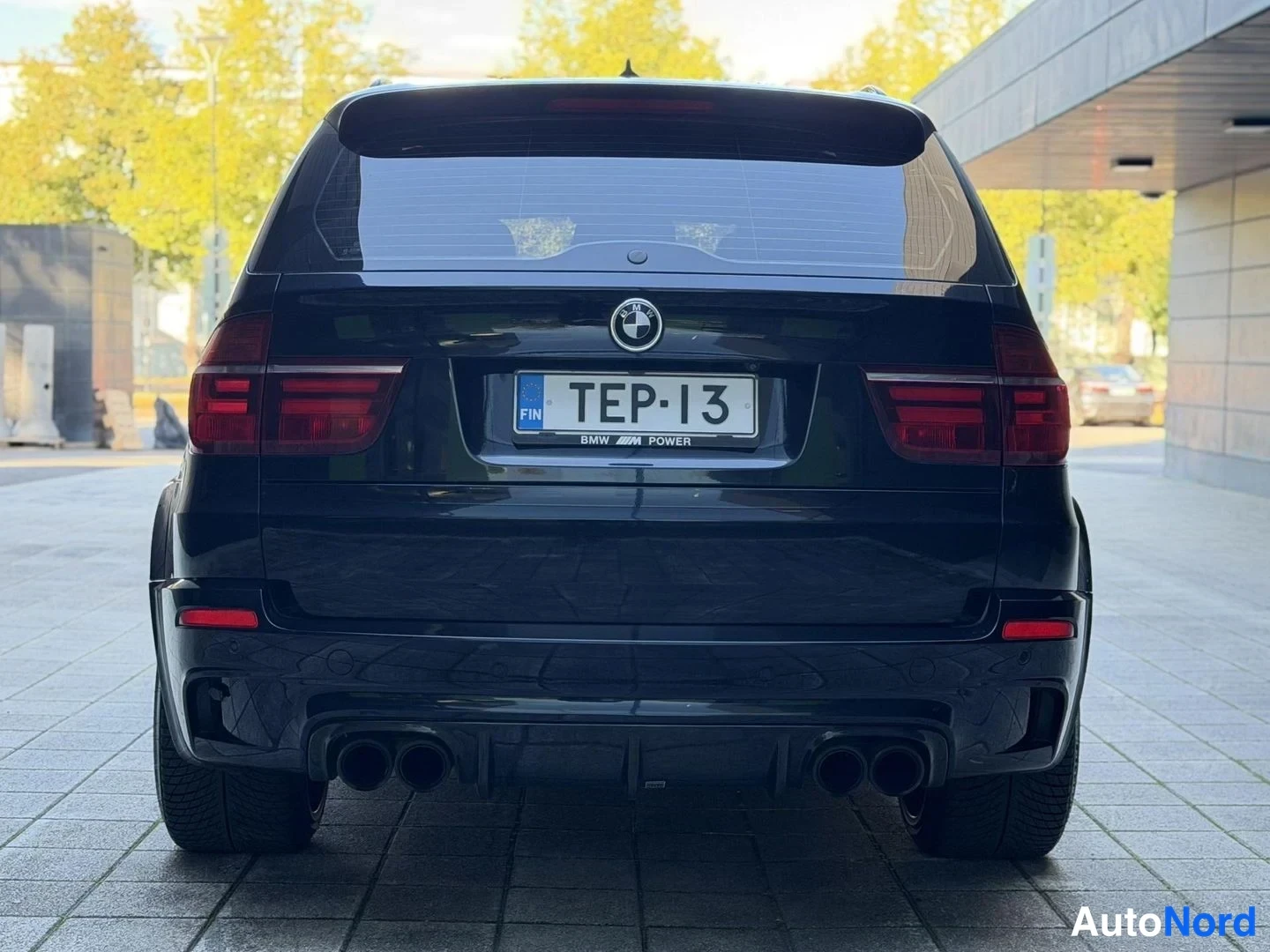 Black BMW X5 2010, rear, photo 13