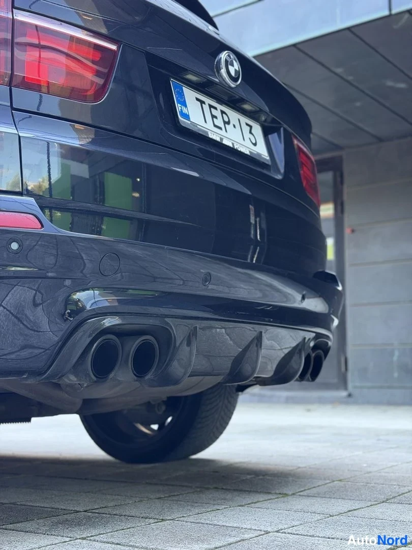 Black BMW X5 2010, rear, photo 14