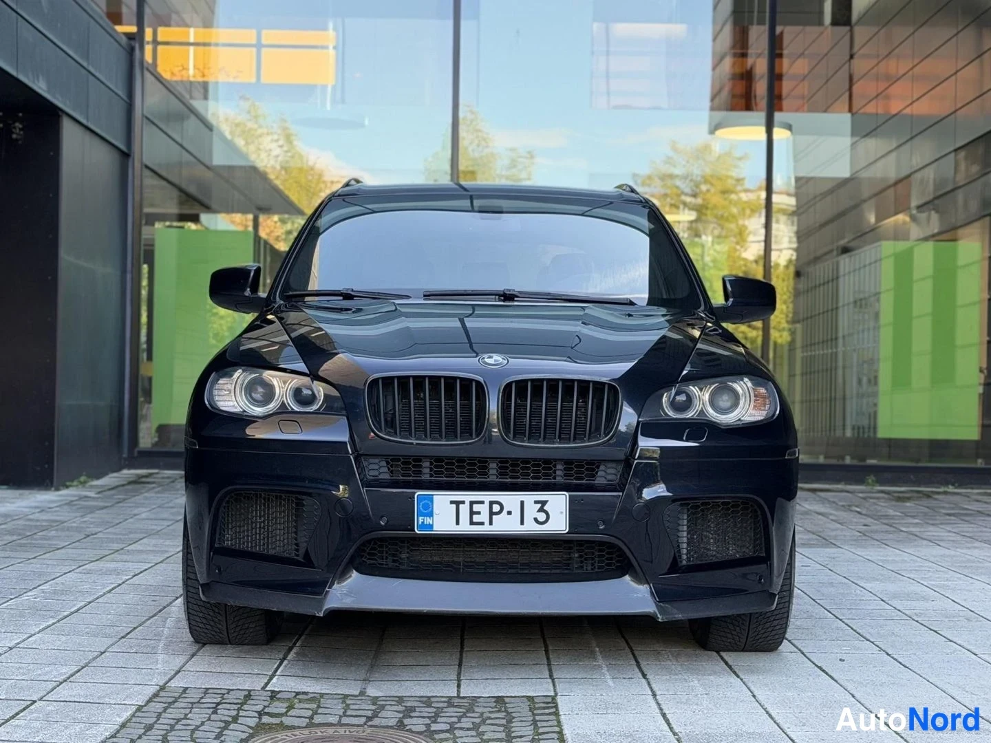 Black BMW X5 2010, front, photo 7