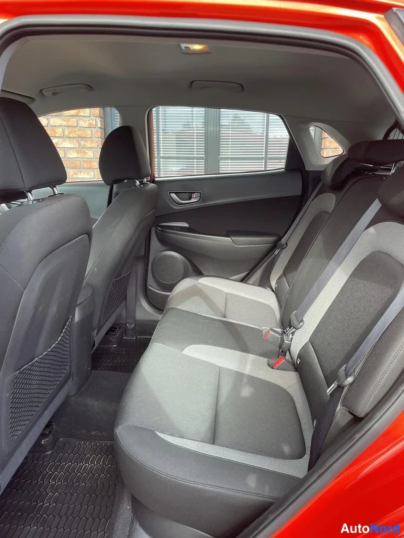 Red Hyundai Kona 2019, rear seats, photo 16