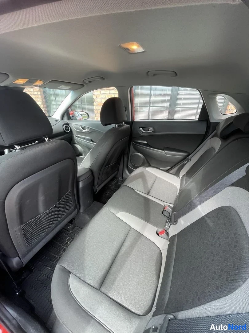 Red Hyundai Kona 2019, rear seats, photo 17
