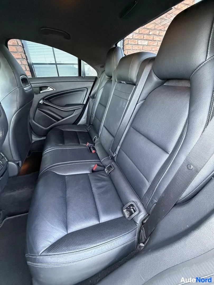 Black Mercedes-Benz CLA 220 CDI 2014, rear seats, photo 20