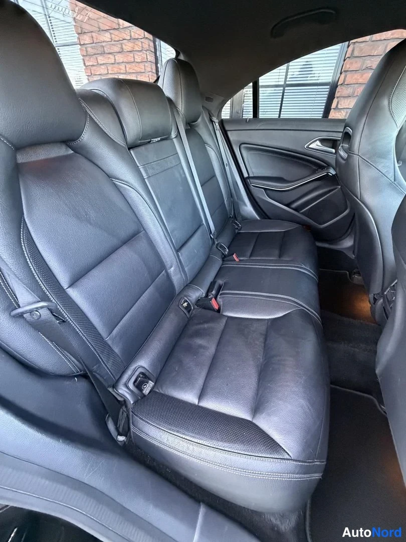 Black Mercedes-Benz CLA 220 CDI 2014, rear seats, photo 19