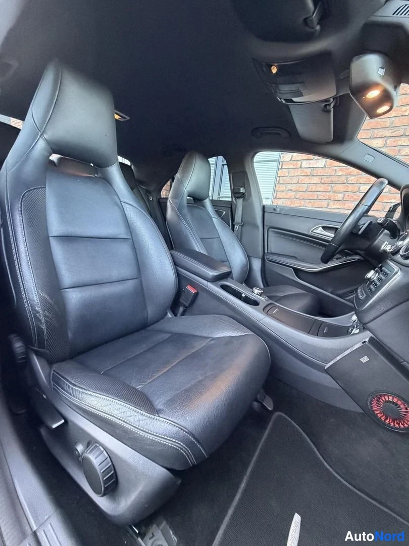 Black Mercedes-Benz CLA 220 CDI 2014, front seats, photo 17