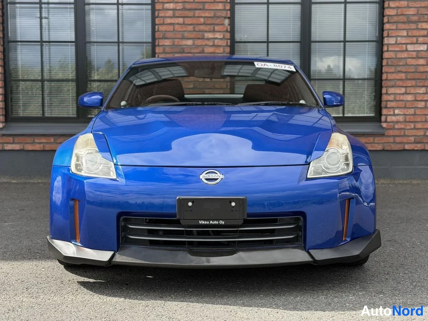 Blue Nissan 350Z 2007, front, photo 5