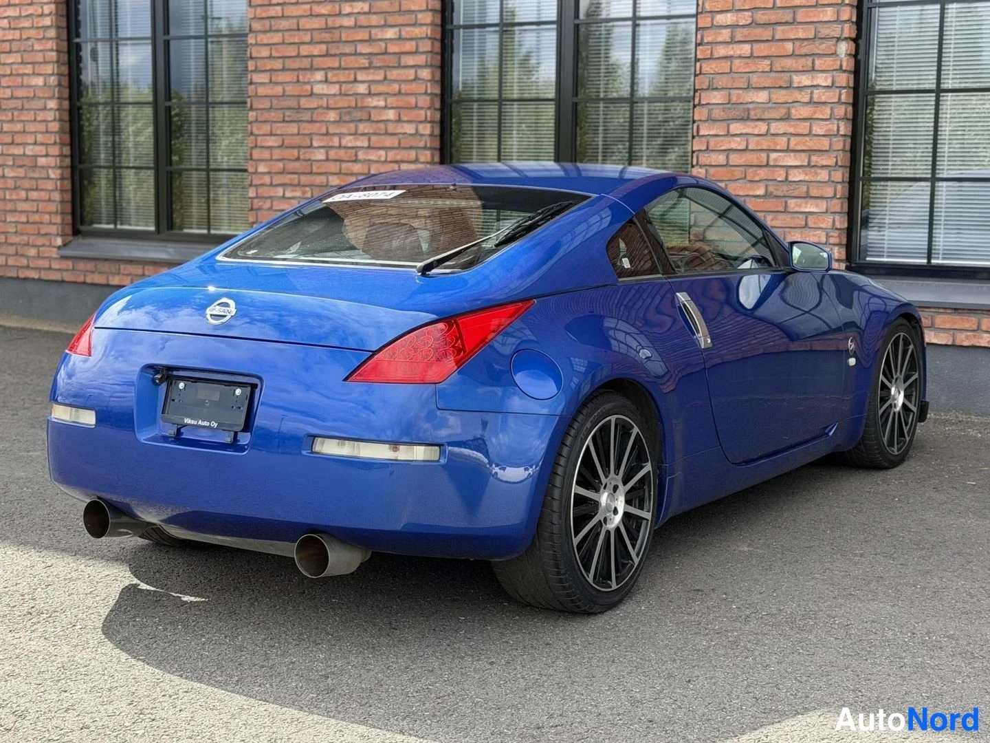 Blue Nissan 350Z 2007, rear three-quarter, photo 10