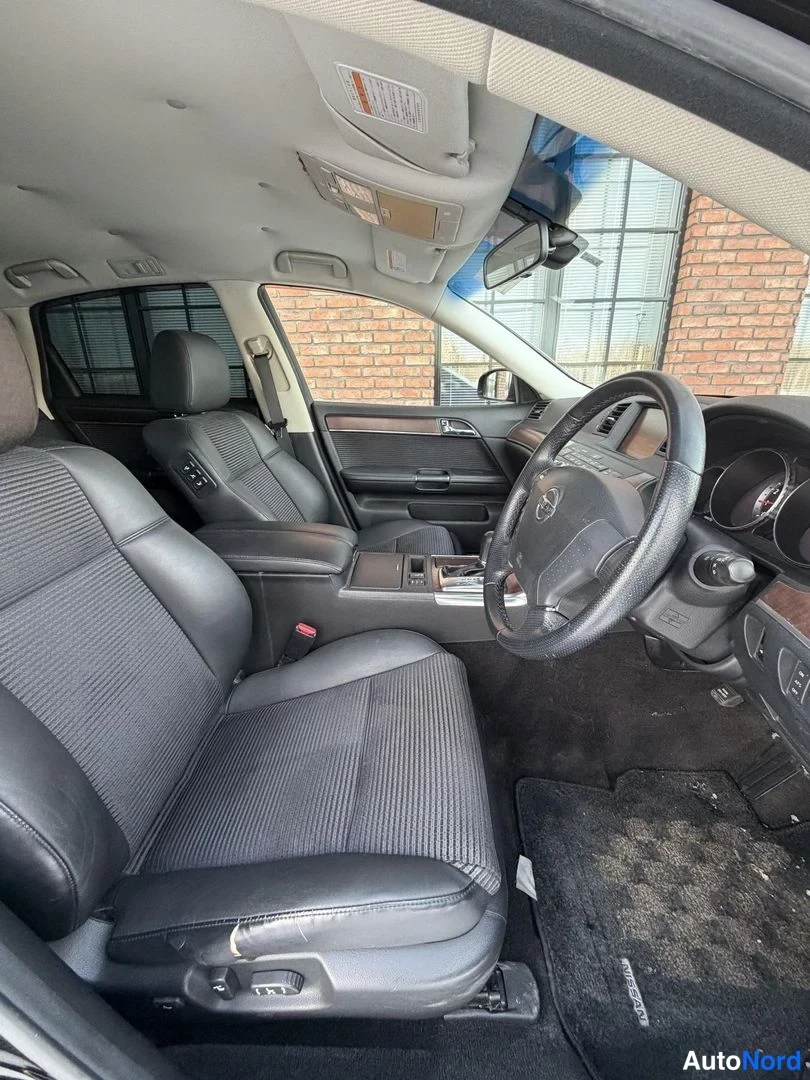 Black Nissan Fuga 2008, cockpit, photo 16