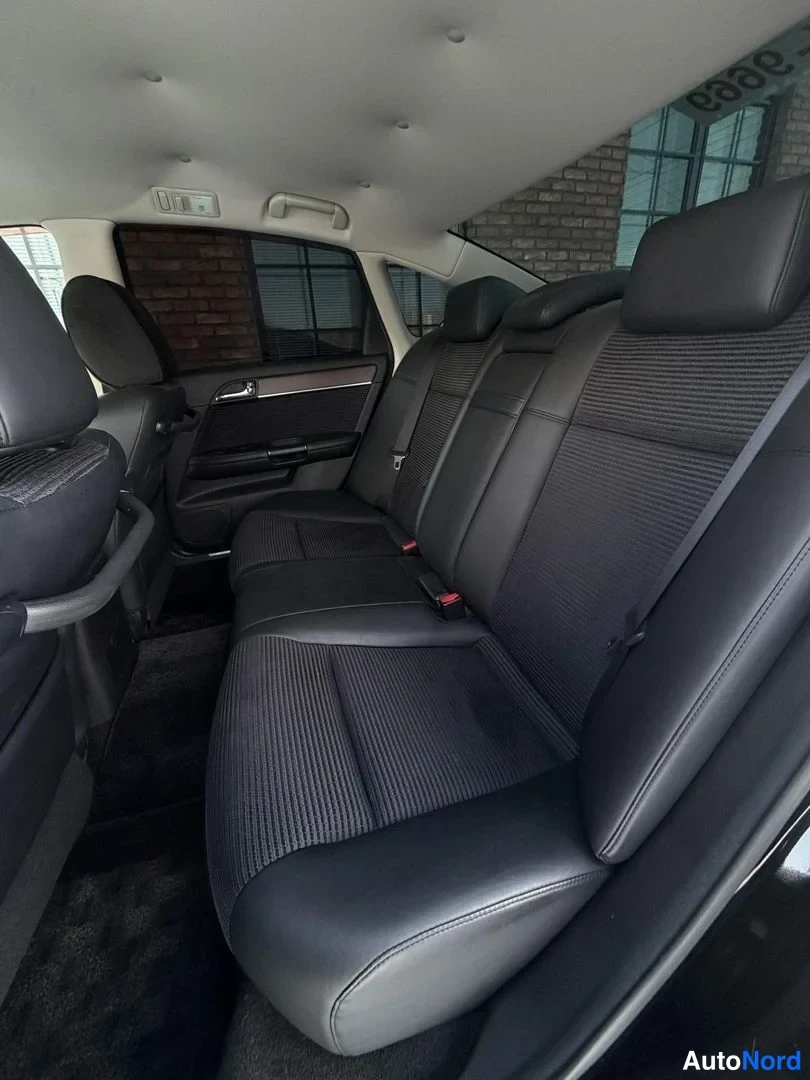 Black Nissan Fuga 2008, rear seats, photo 21