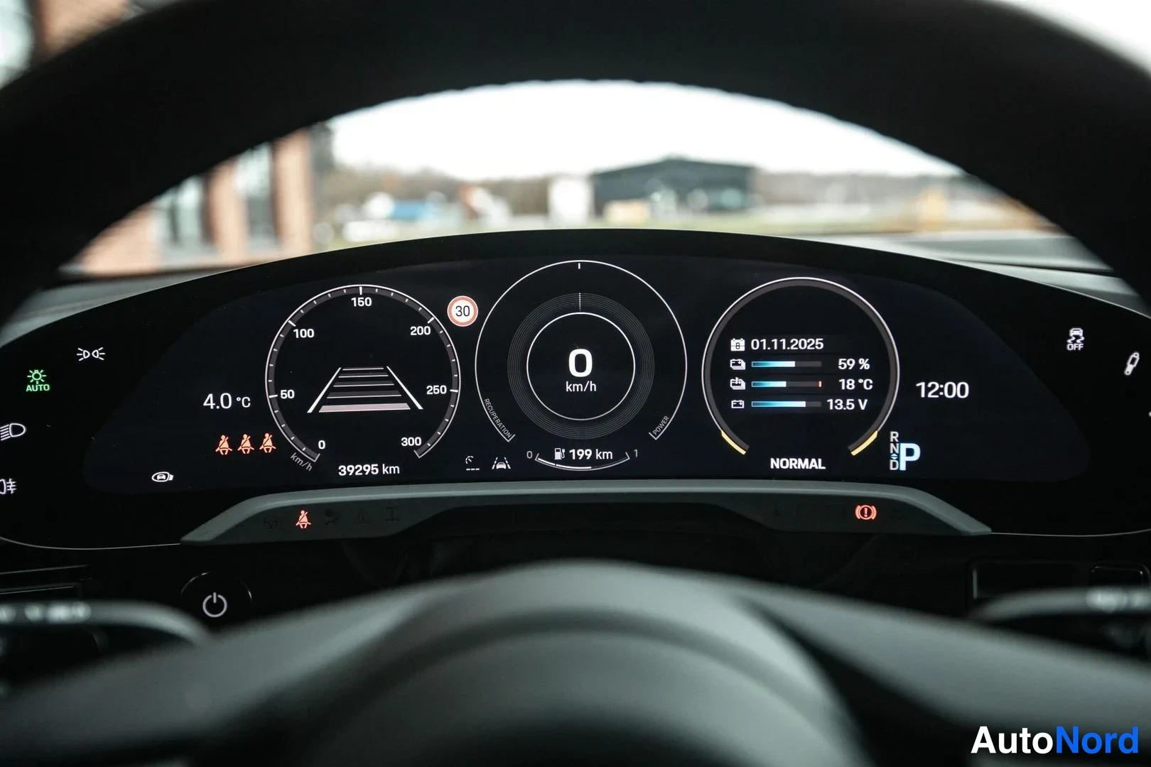 Grey Porsche Taycan 2023, detail, photo 26
