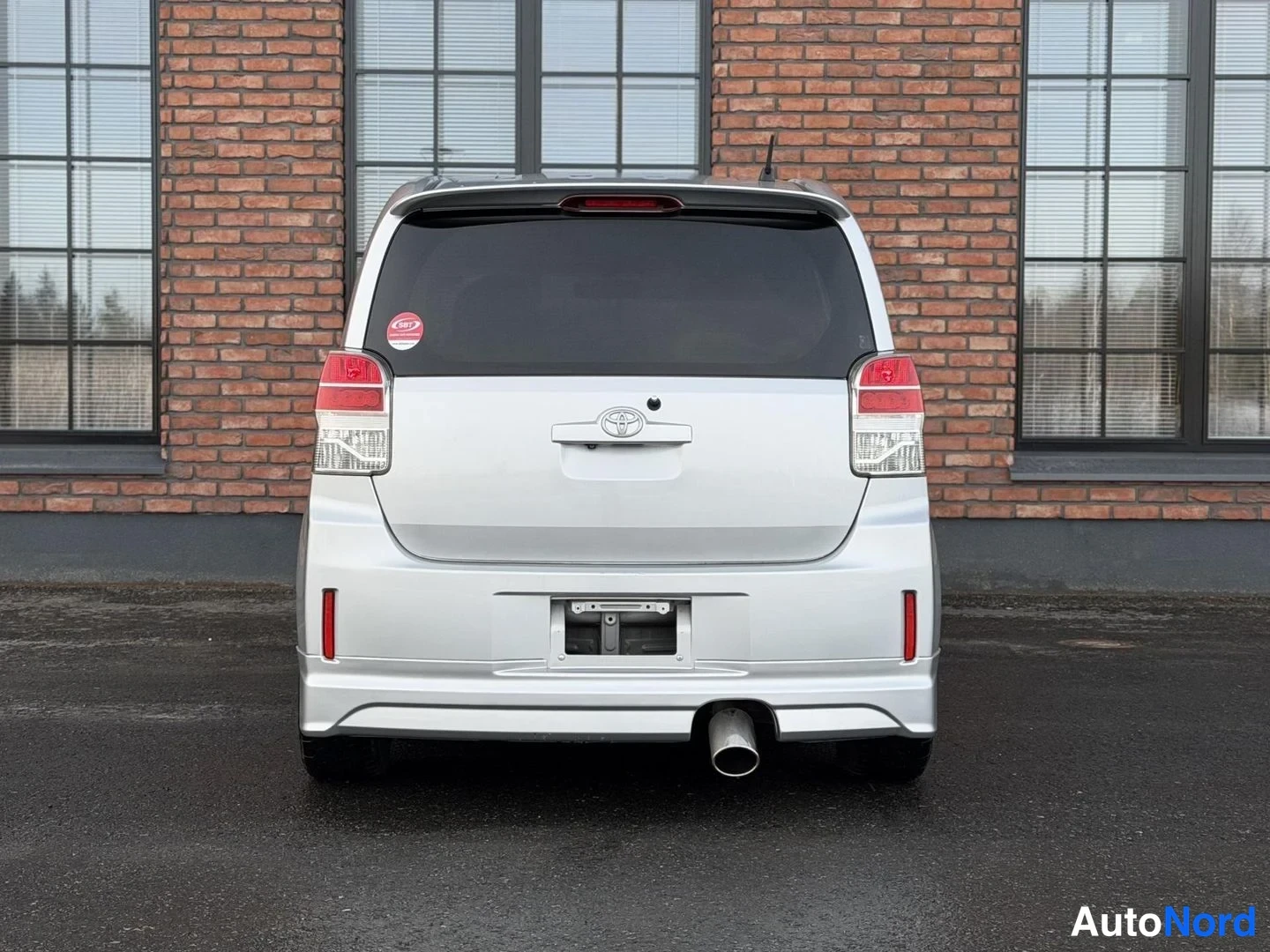Silver Toyota BB 2013, rear, photo 12