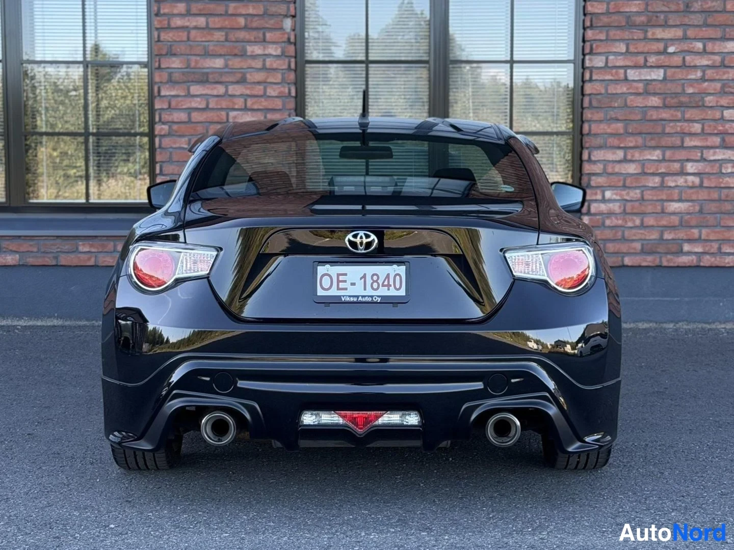 Black Toyota GT86 2013, rear, photo 12