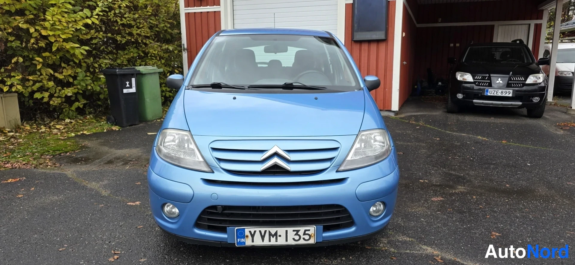 Blue Citroen C3 2008, front, photo 5