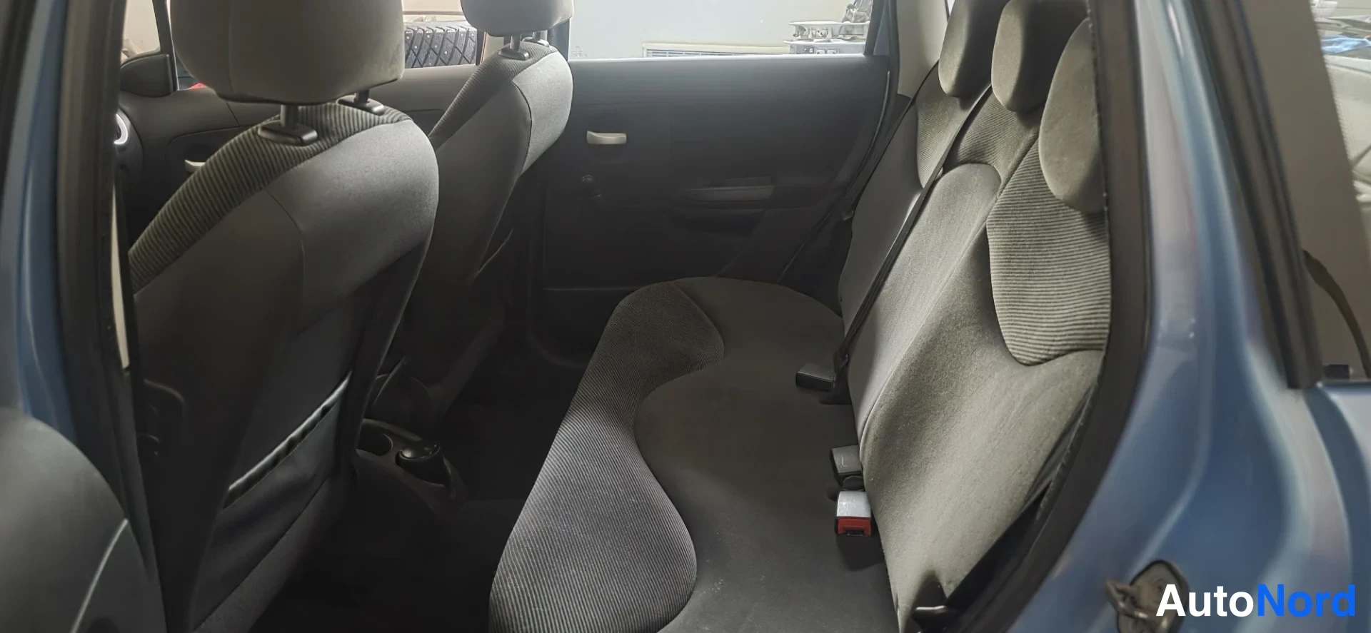 Blue Citroen C3 2008, rear seats, photo 14
