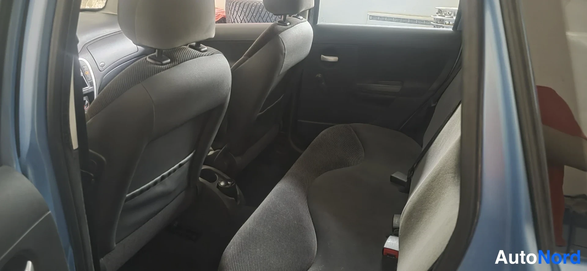 Blue Citroen C3 2008, rear seats, photo 15