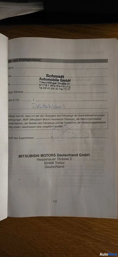 Black Mitsubishi Outlander 2006, document, photo 20